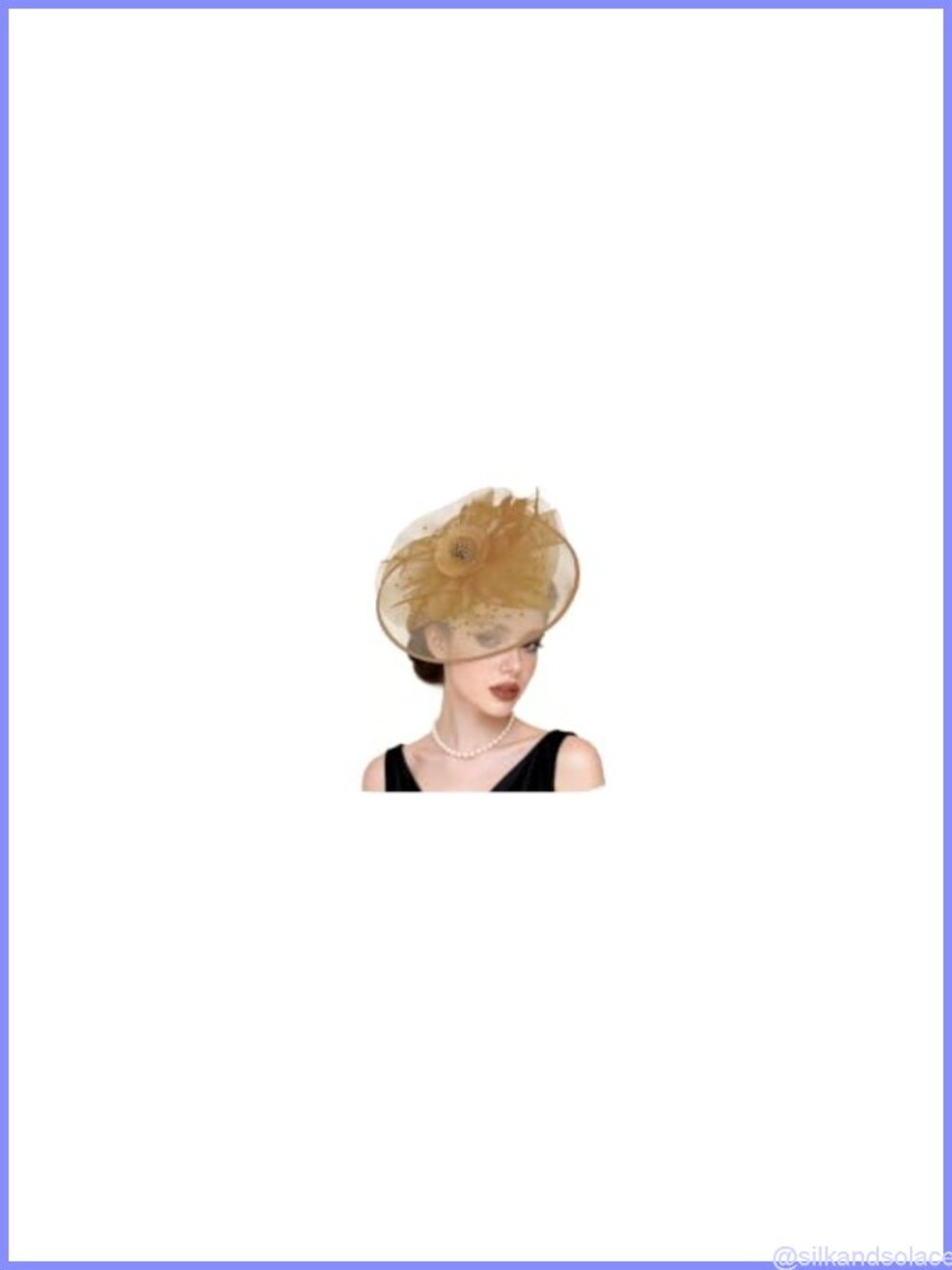 Women's Feather Mesh Fascinator Hat Tea Party Cocktail Wedding